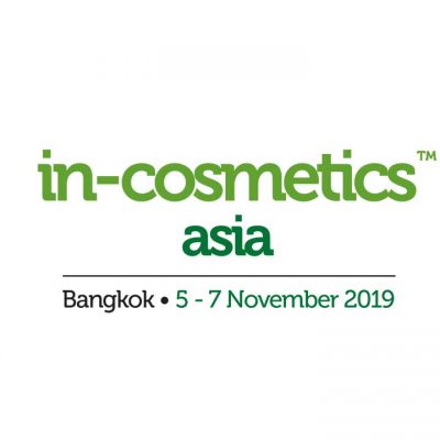 2019 In-Cosmetics 泰國化妝品原料大展