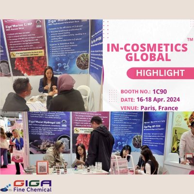2024 in-cosmetics global 展会亮点回顾 – GIGA 精彩呈现