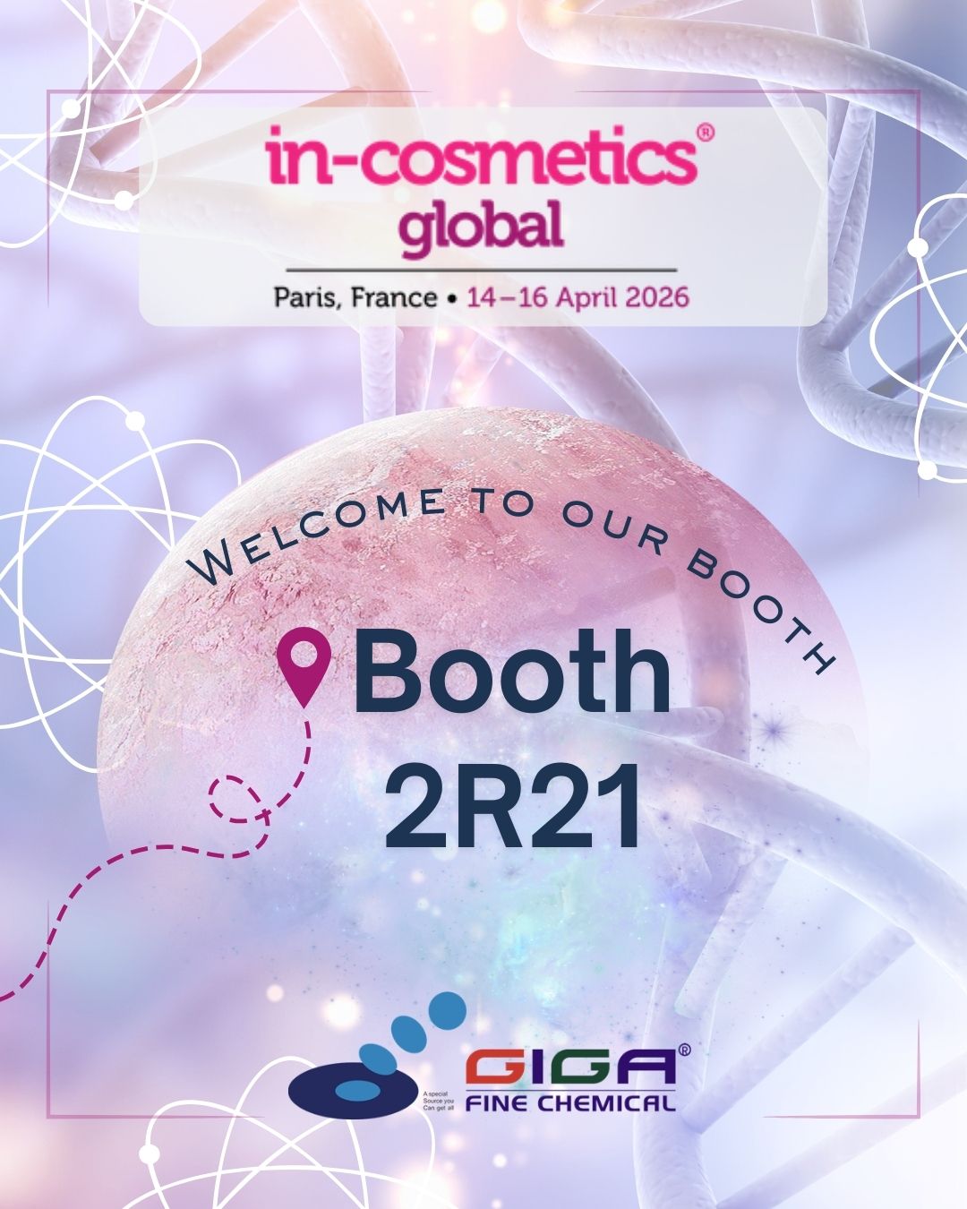 歡迎蒞臨 in-cosmetics Global 2026