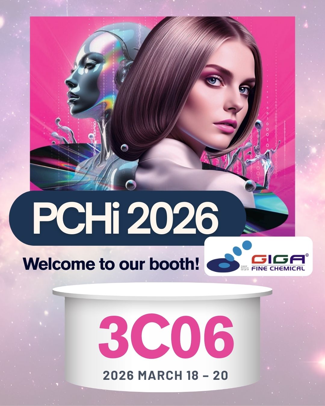 Giga Fine Chemical 已準備好在 PCHi 2026 閃耀登場!
