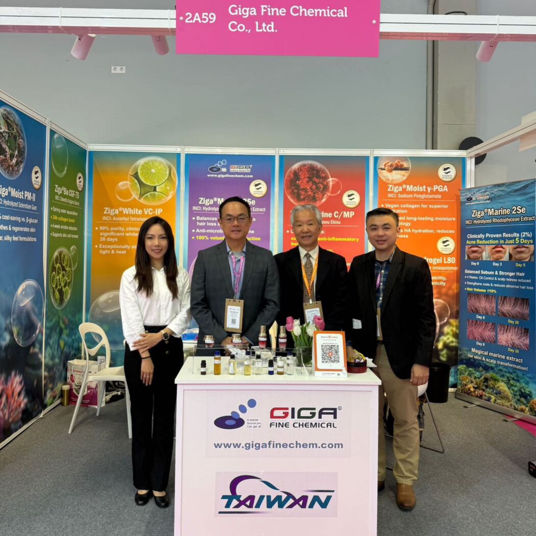 2025 in-cosmetics Global: Giga Fine Chemical Goes Marine in Amsterdam