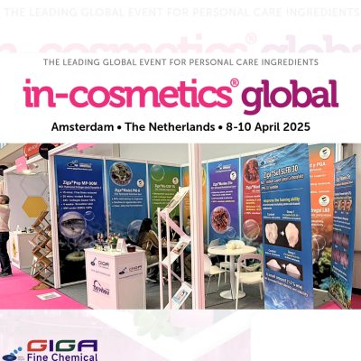 2025 in-cosmetics Global in Amsterdam: Giga Fine Chemical Highlights Marine Innovation