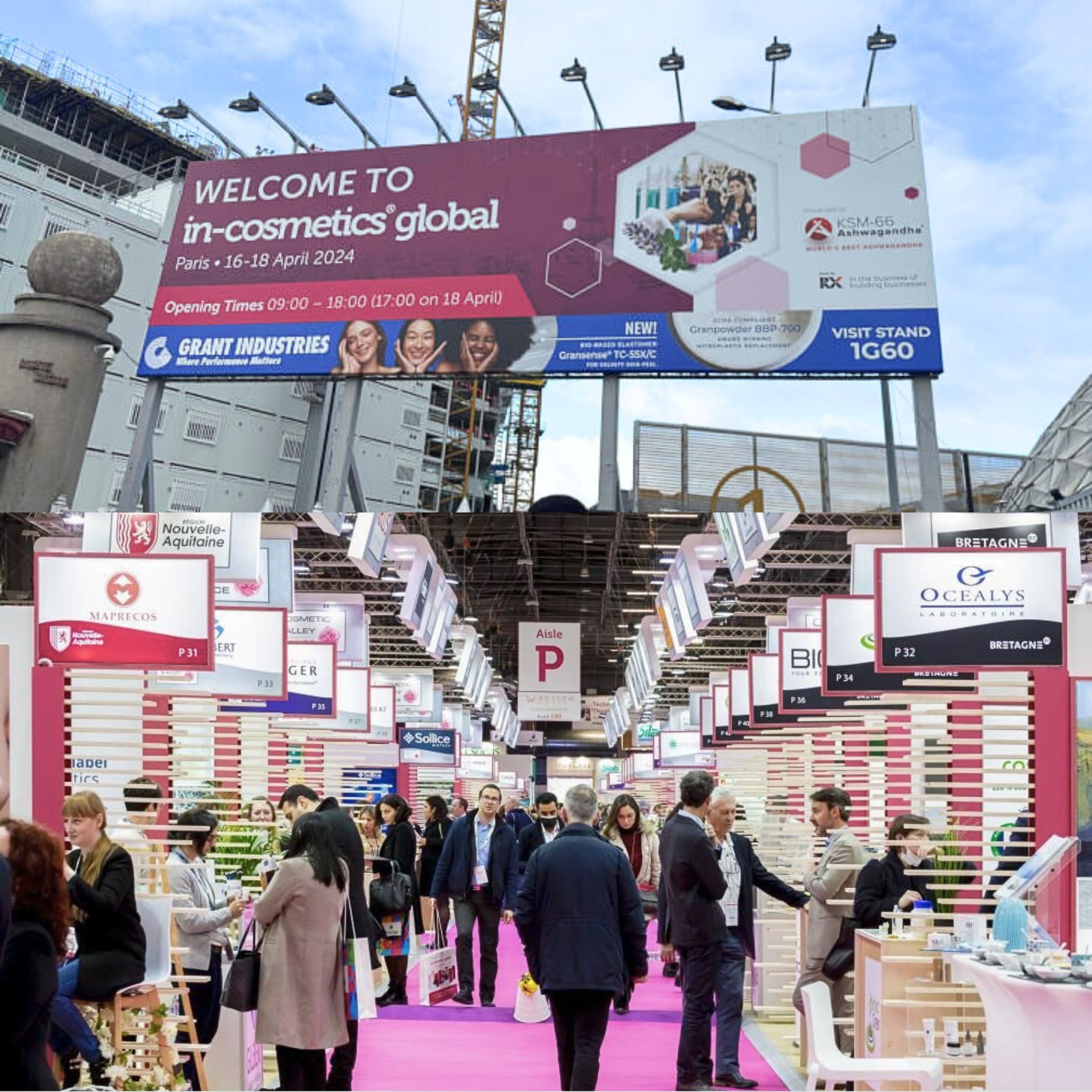 GIGA at 2024 in-cosmetics global Exhibition