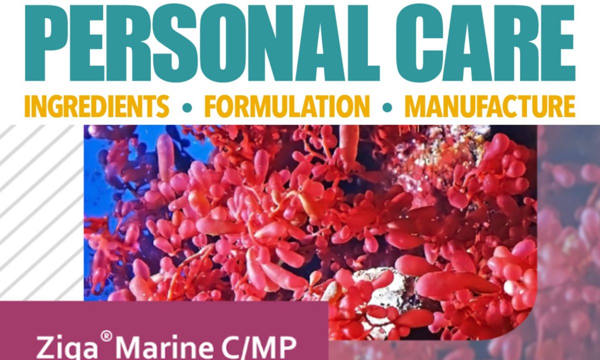 Ziga®Marine C/MP Featured as a Key Trend in Personal Care Magazine