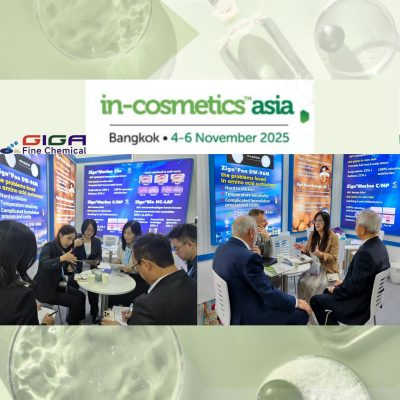 GIGA at in-cosmetics Asia 2025 – Mission Achieved!