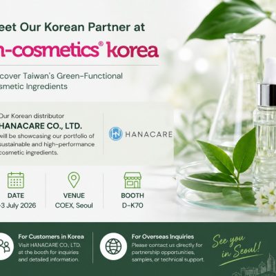 Meet Our Korean Partner at in-cosmetics Korea 2026